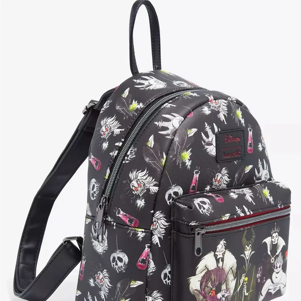 Loungefly Disney Villains Icons Mini Backpack New Poison Bottle Poison Apple